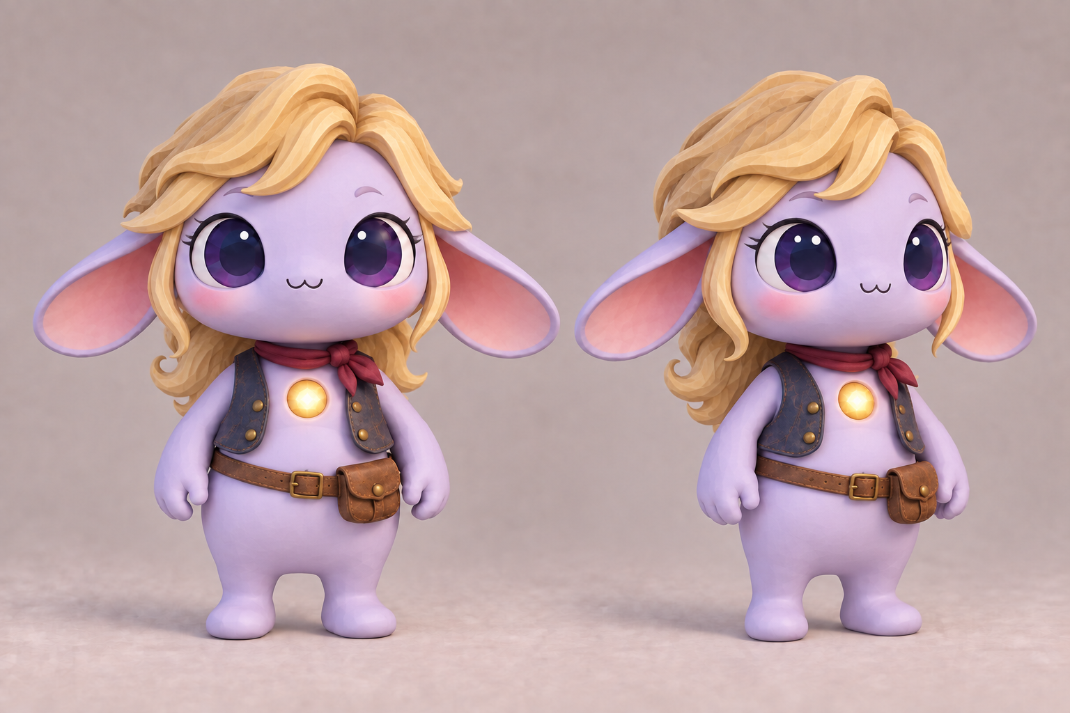 Front and three-quarter concept views of the small Glimmer Luma.